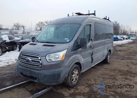 2015 Ford Transit-350 Xlt z USA, uszkodzony, nr VIN 1FBZX2CM0FKB10674